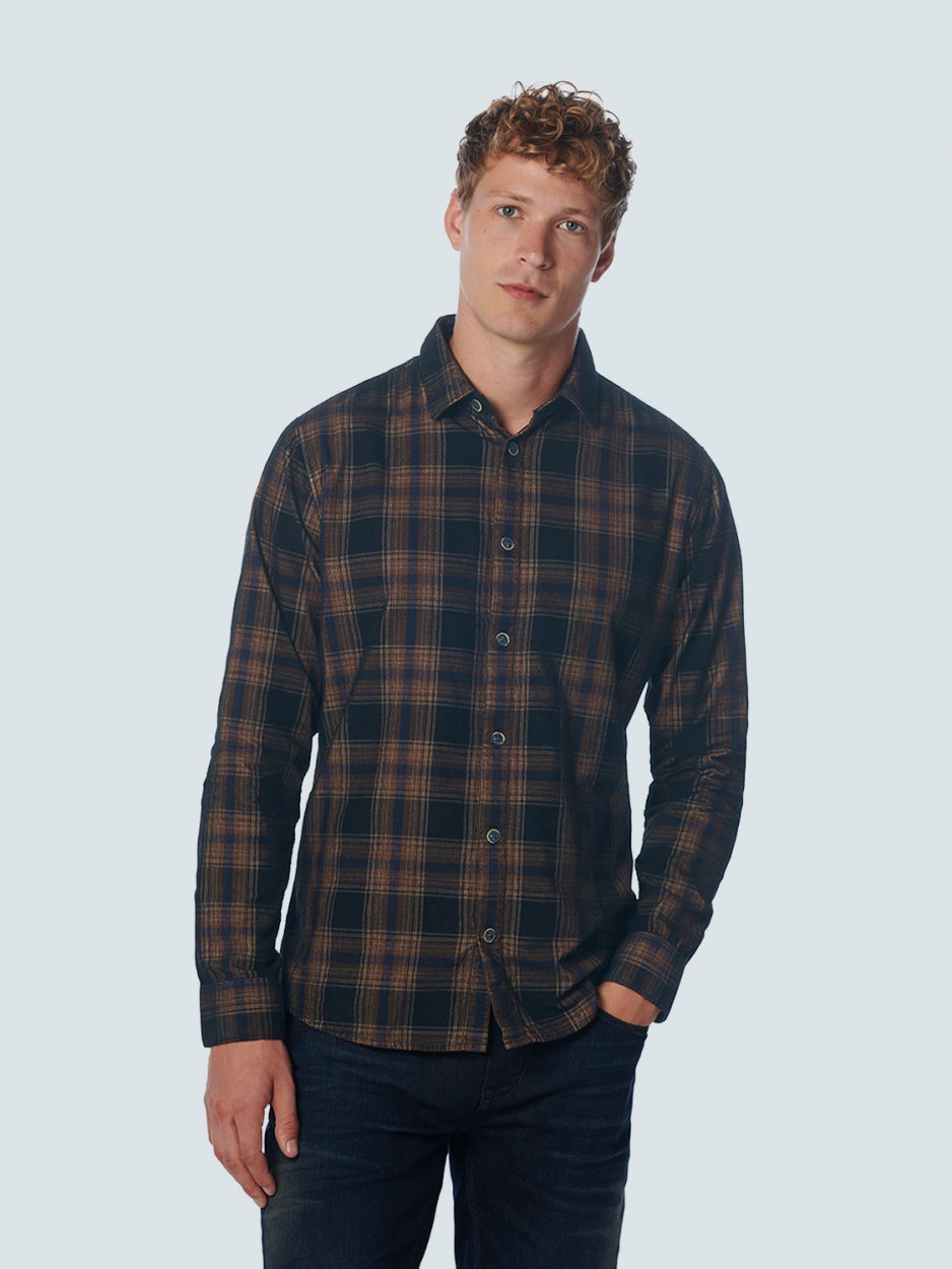 Shirt Corduroy Check | Night