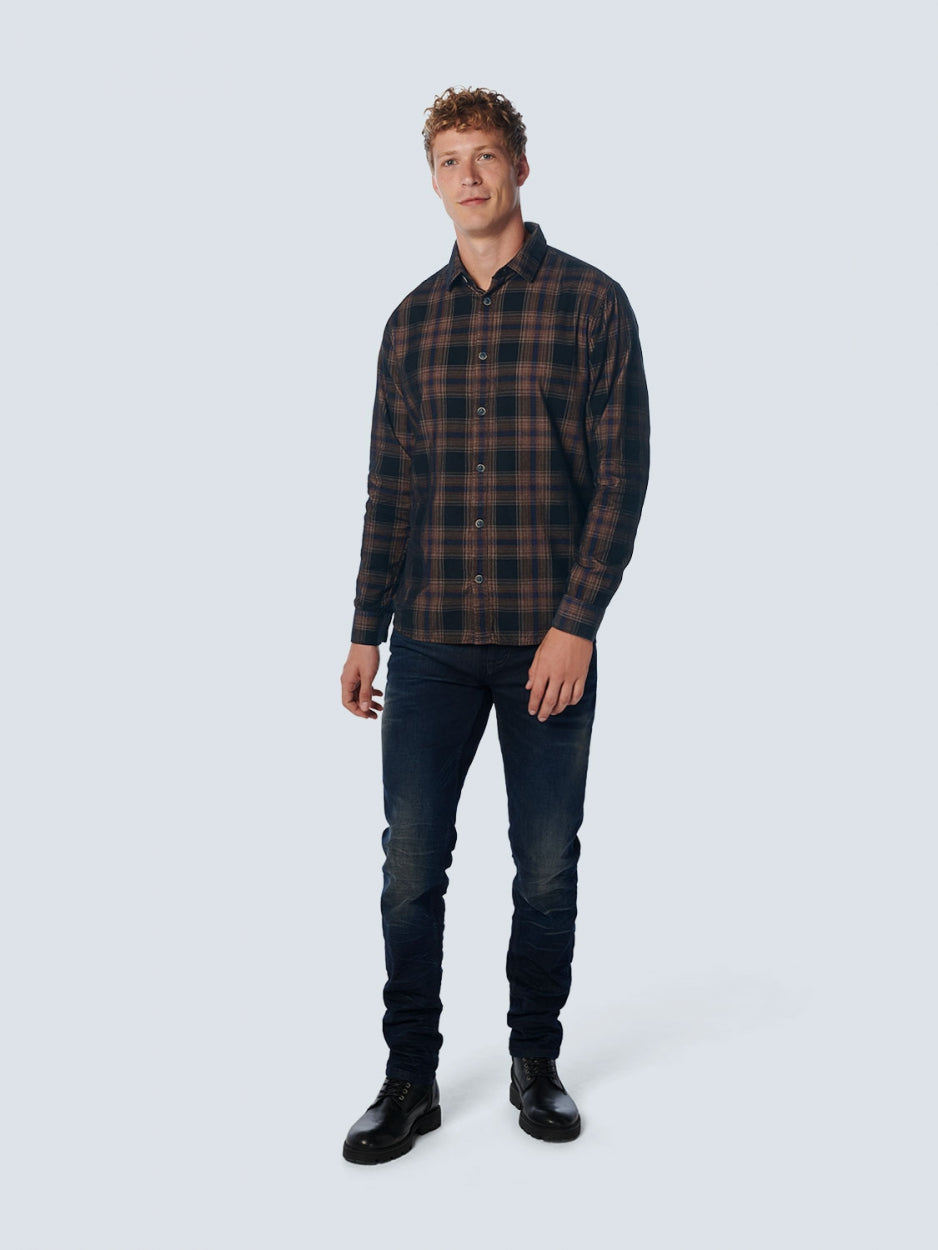 Shirt Corduroy Check | Night