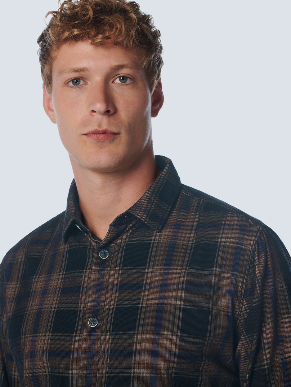 Shirt Corduroy Check | Night