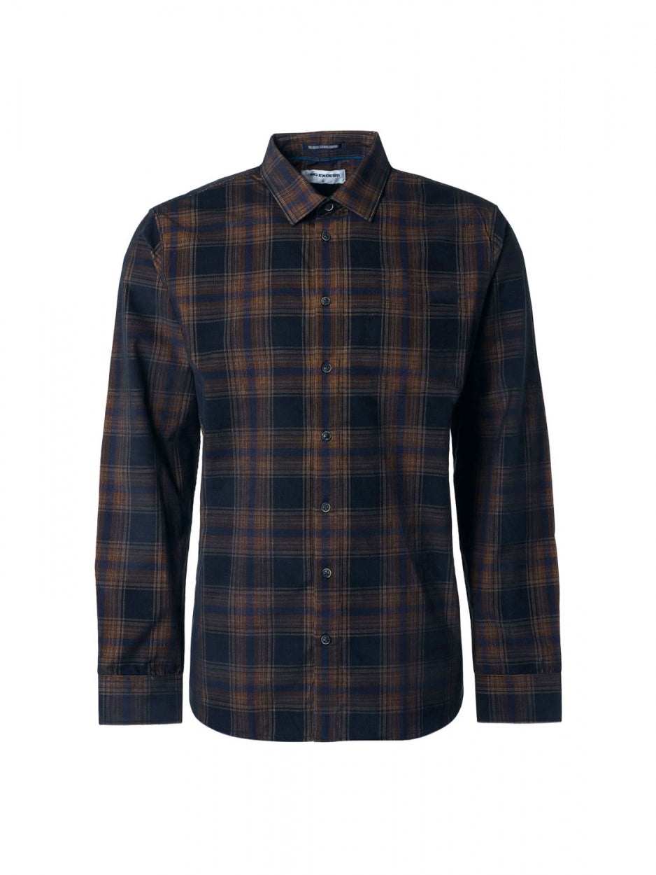 Shirt Corduroy Check | Night