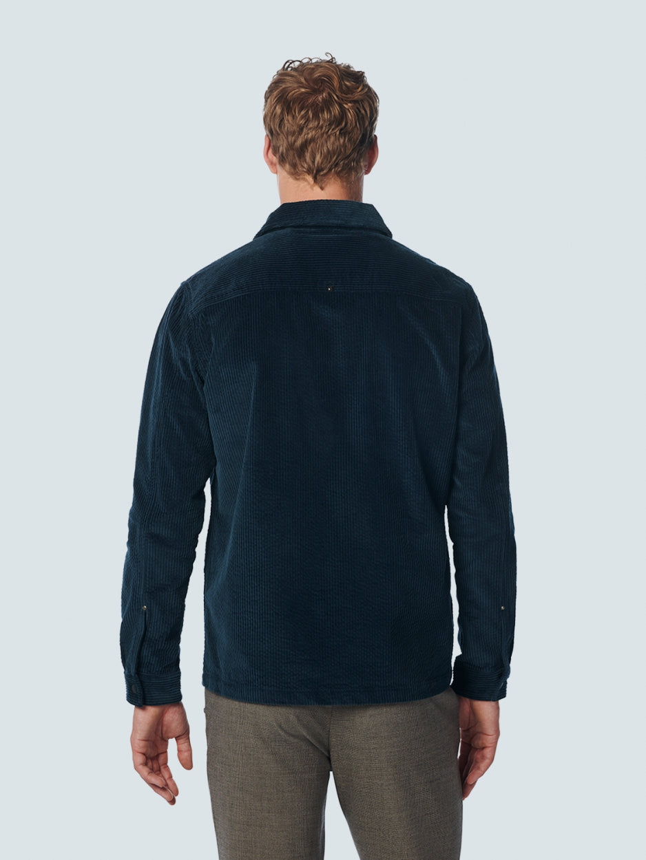 Overshirt Button Closure Corduroy | Night