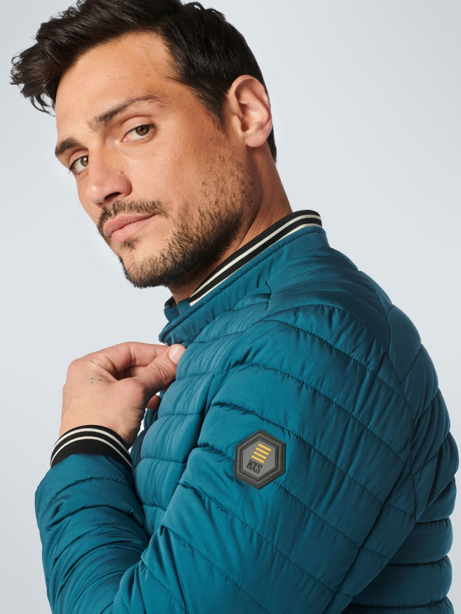Jacket Short Fit Padded | Ocean