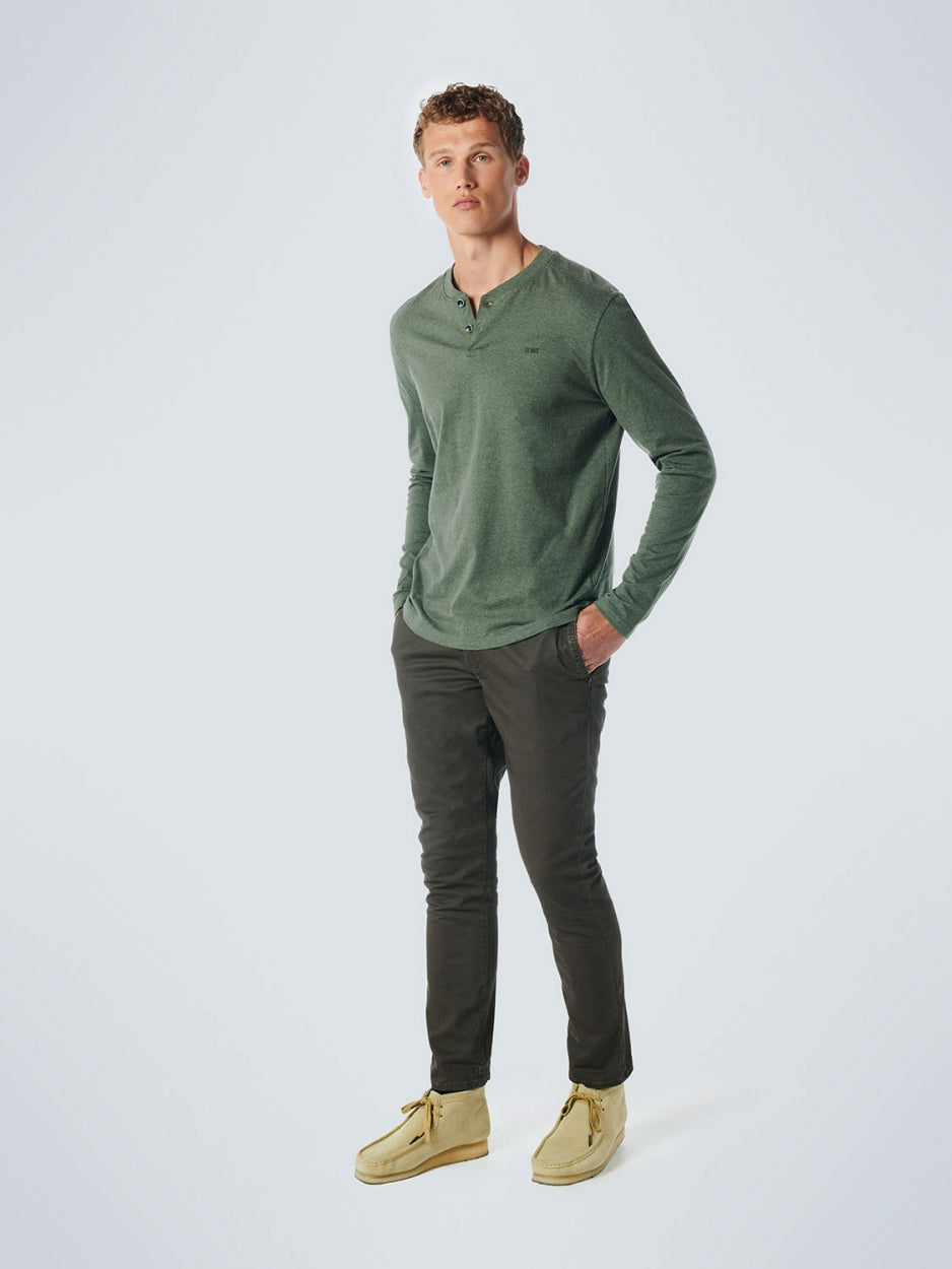 Pants Chino Garment Dyed Allover Printed Stretch | Desert