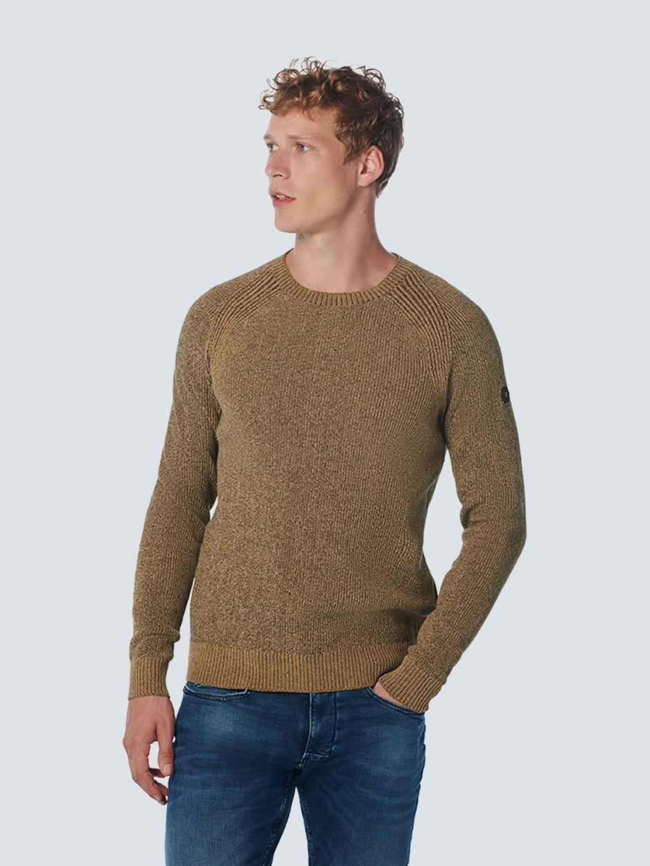 Pullover Crewneck 2 Coloured | Desert