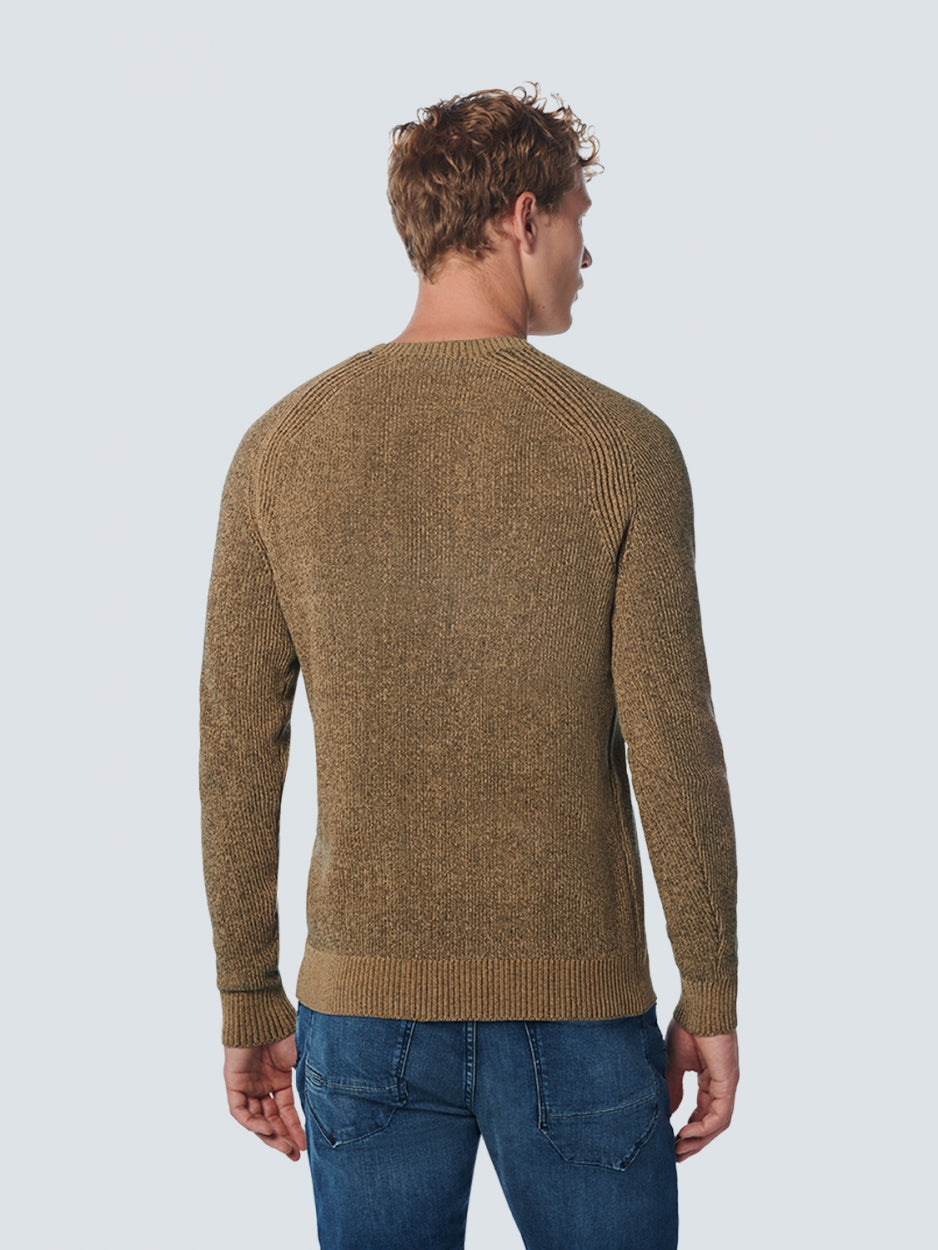 Pullover Crewneck 2 Coloured | Desert
