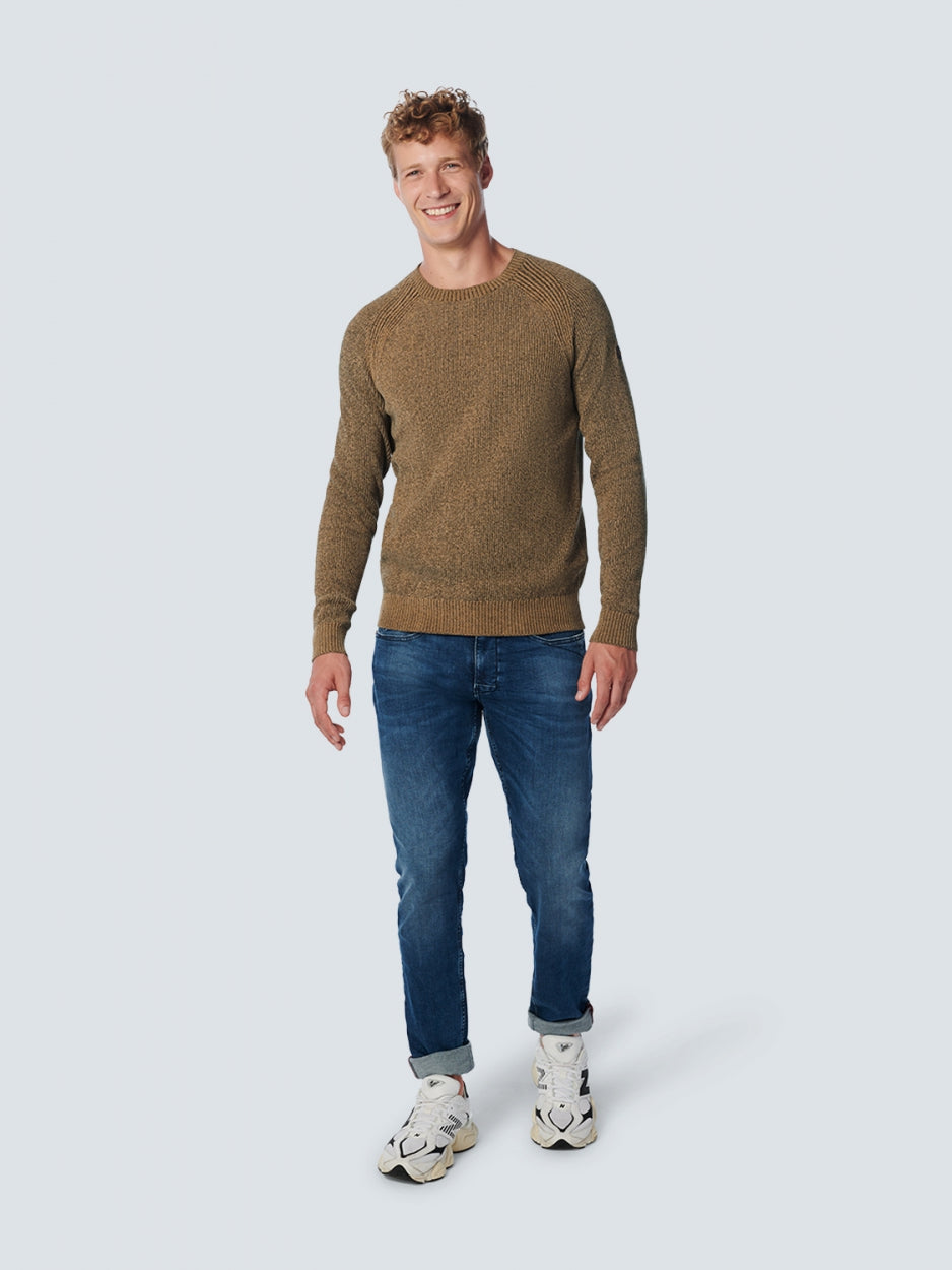 Pullover Crewneck 2 Coloured | Desert