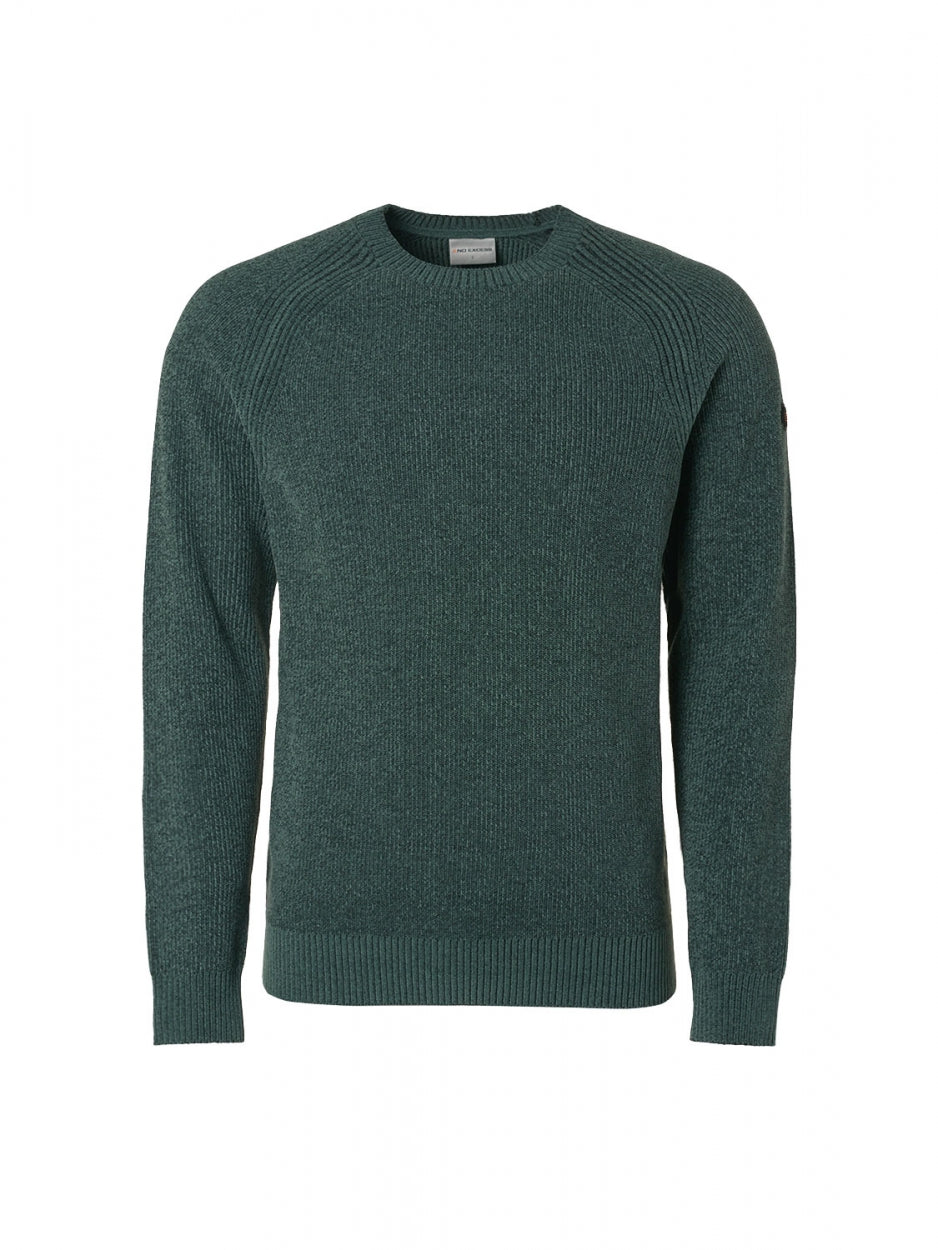 Pullover Crewneck 2 Coloured | Steel