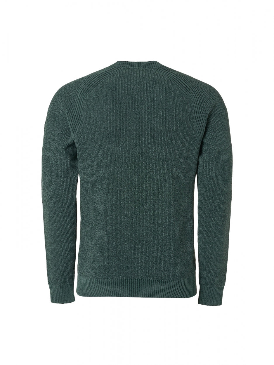 Pullover Crewneck 2 Coloured | Steel
