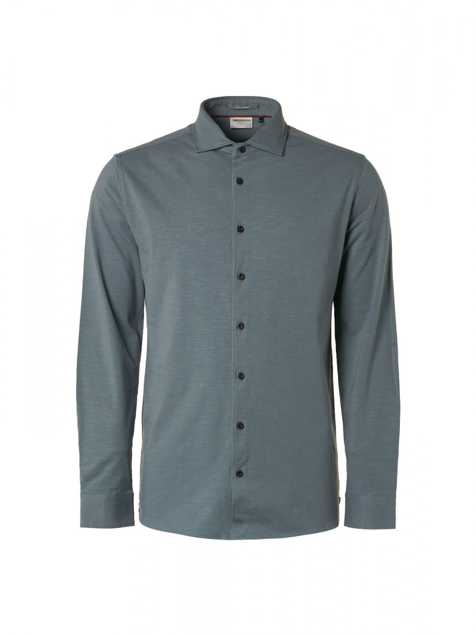 Shirt Jersey Stretch Solid | Steel