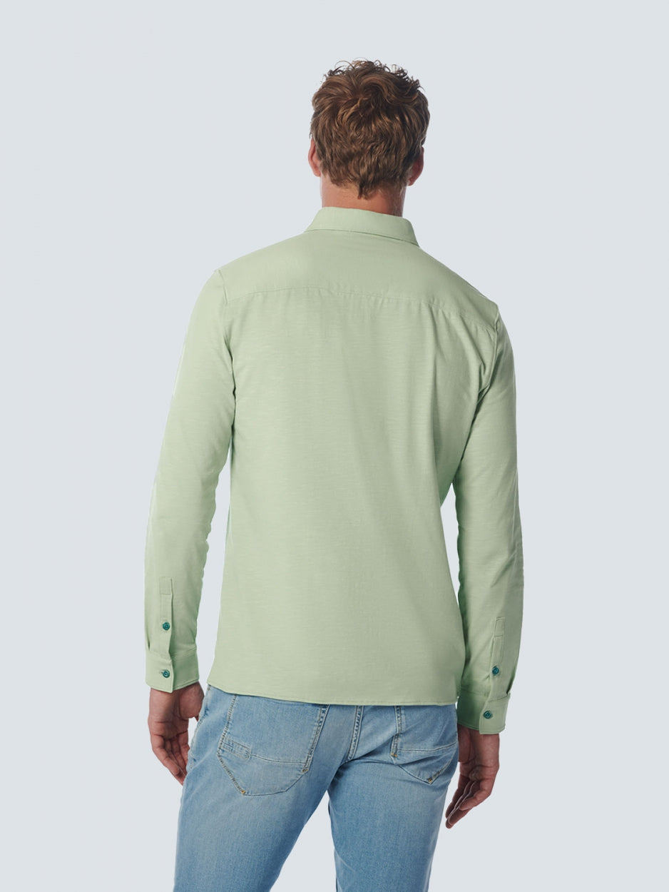 Shirt Jersey Stretch Solid | Light Seagreen