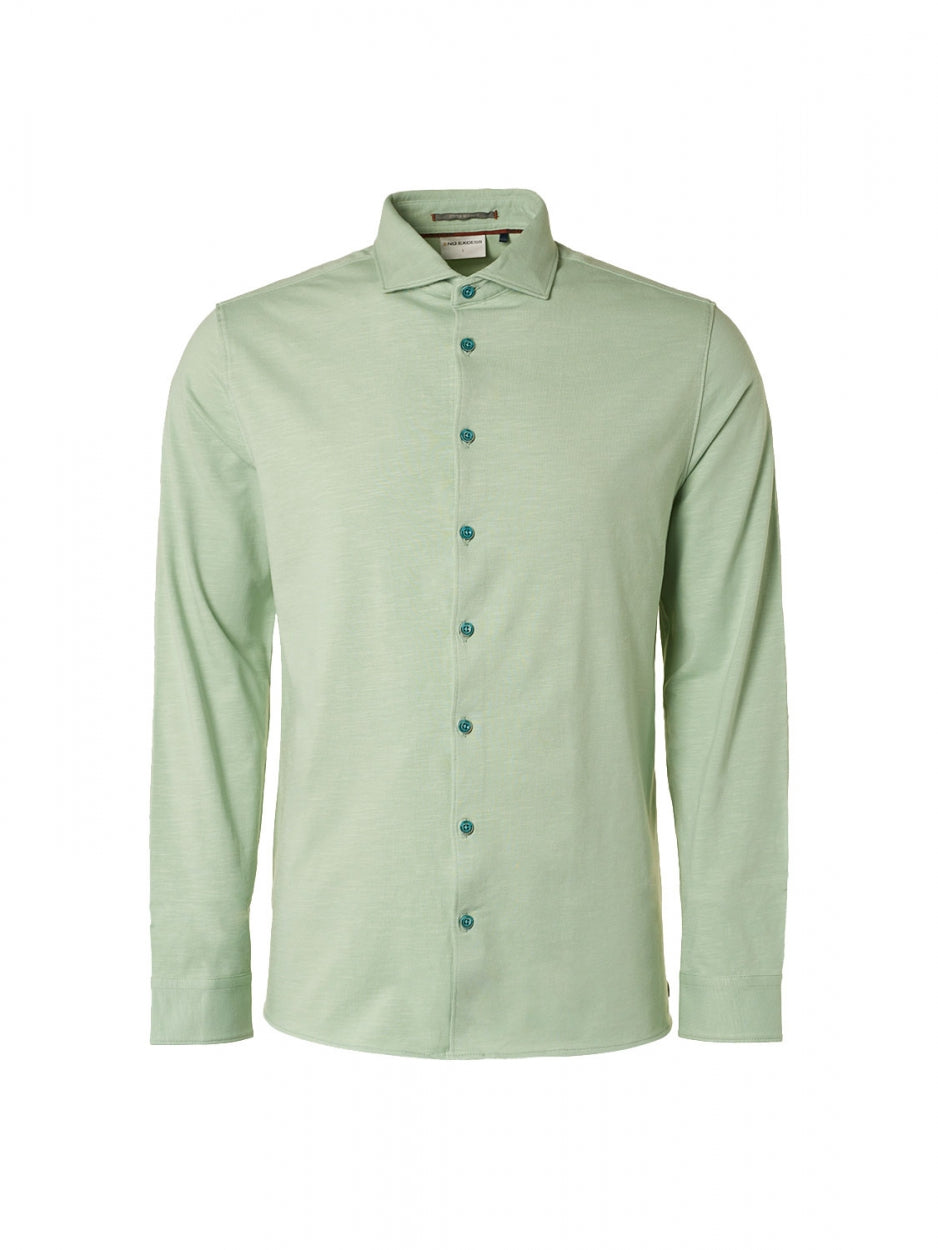Shirt Jersey Stretch Solid | Light Seagreen