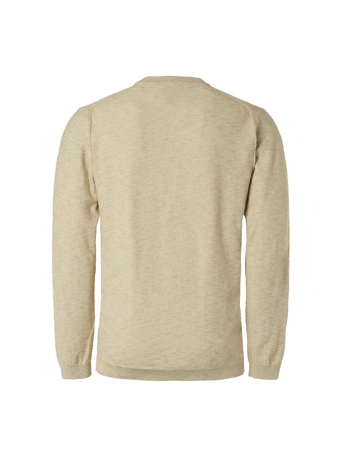 Pullover Crewneck 2 Coloured Melange | Cream