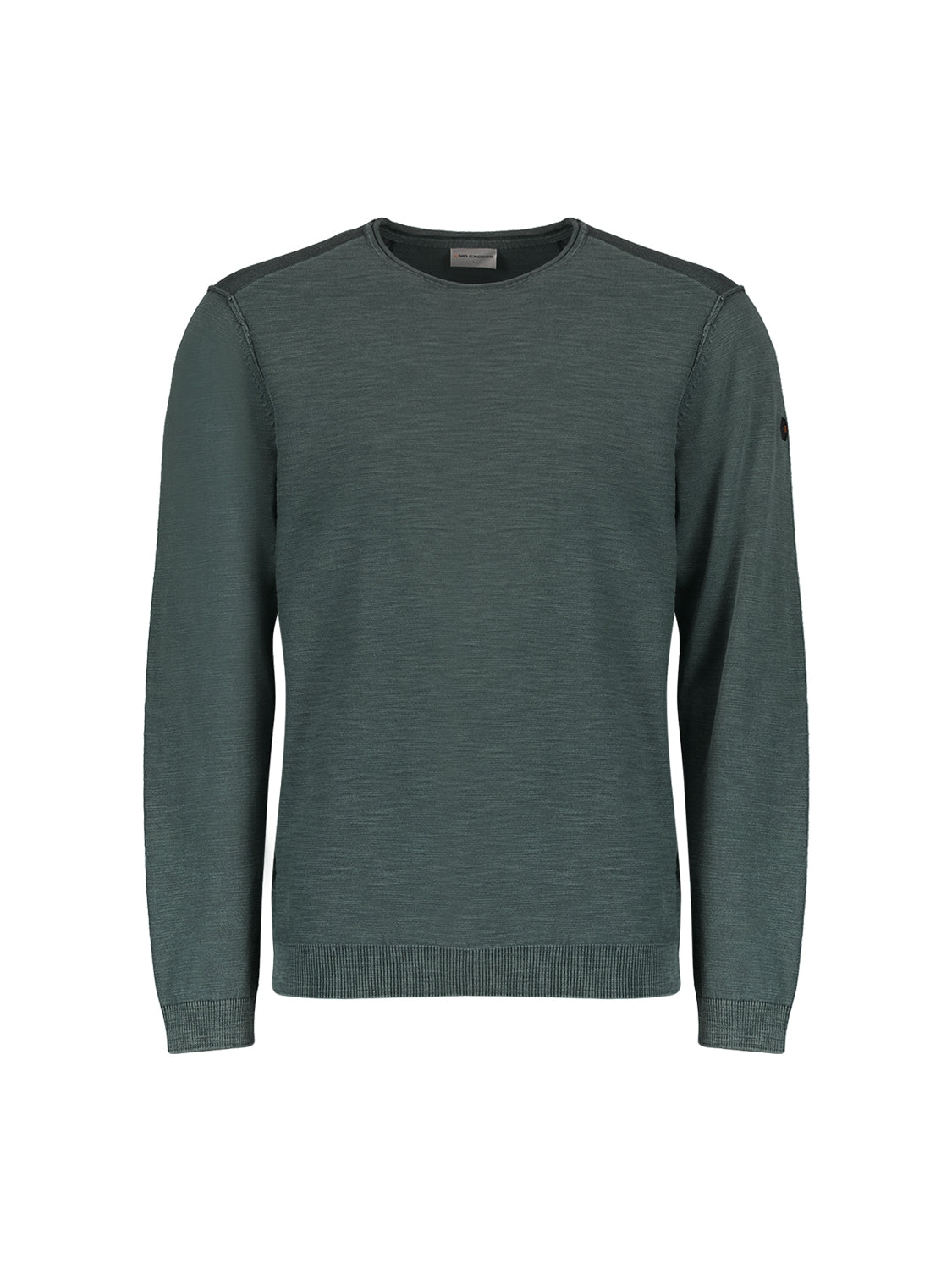 Pullover Crewneck Garment Dyed + Stone Washed | Dark Steel
