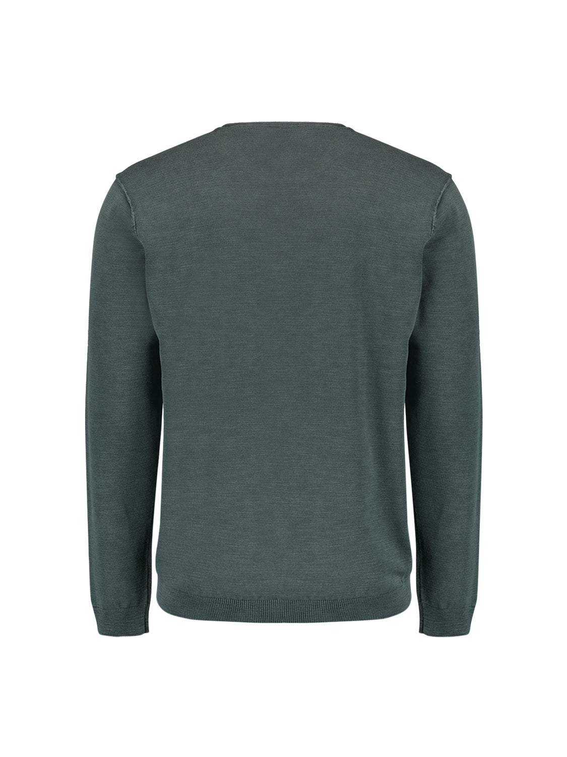Pullover Crewneck Garment Dyed + Stone Washed | Dark Steel