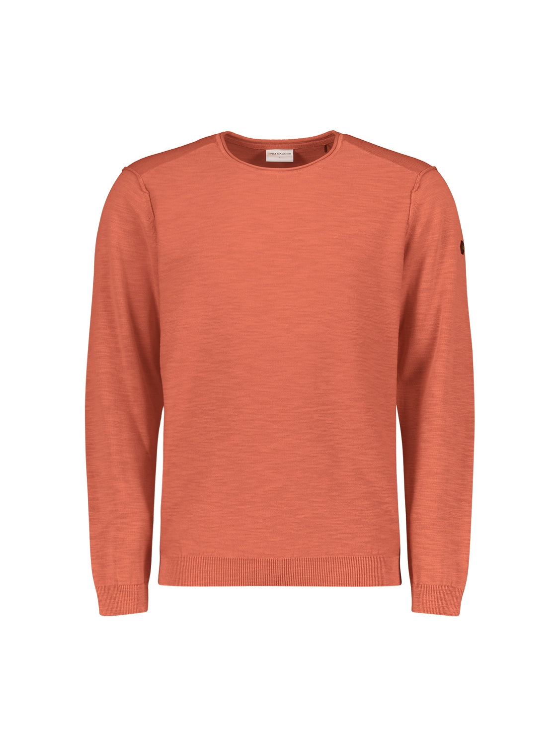 Pullover Crewneck Garment Dyed + Stone Washed | Melon