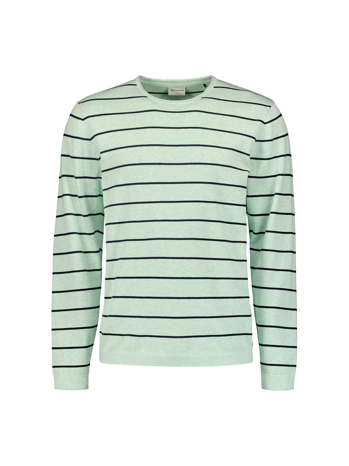 Pullover Crewneck Stripe | Mint