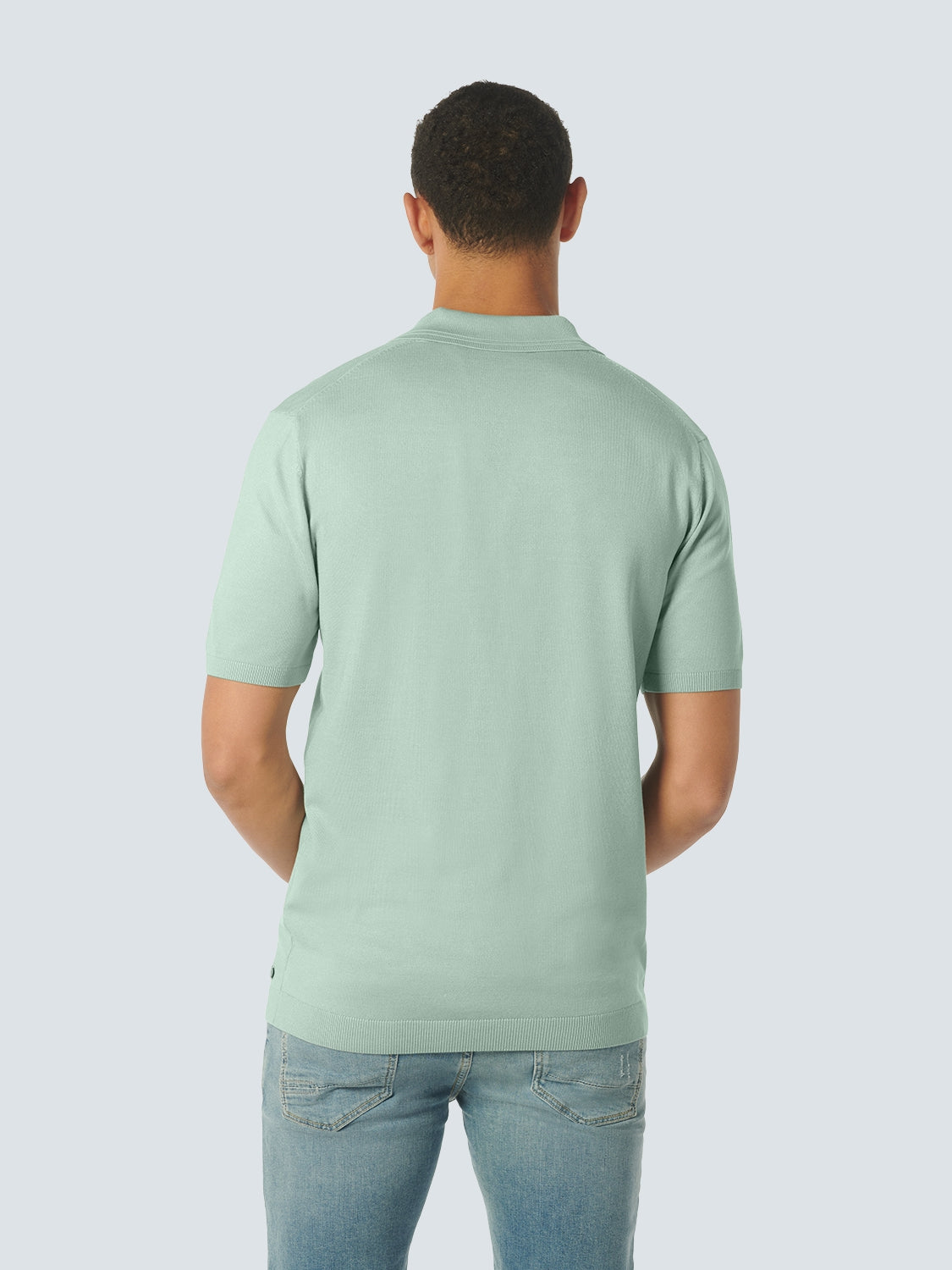 Pullover Short Sleeve Polo Solid | Mint