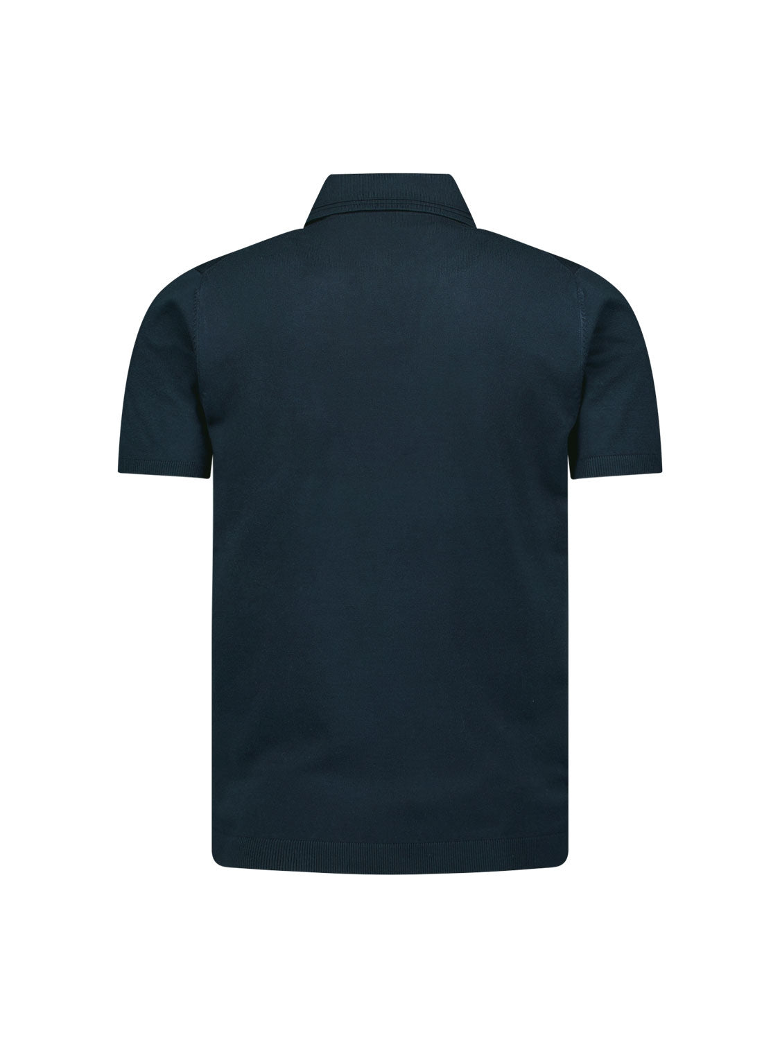 Pullover Short Sleeve Polo Solid | Night