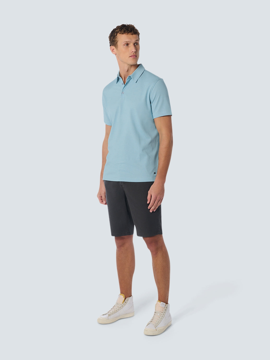 Polo 2 Coloured Pique | Aqua