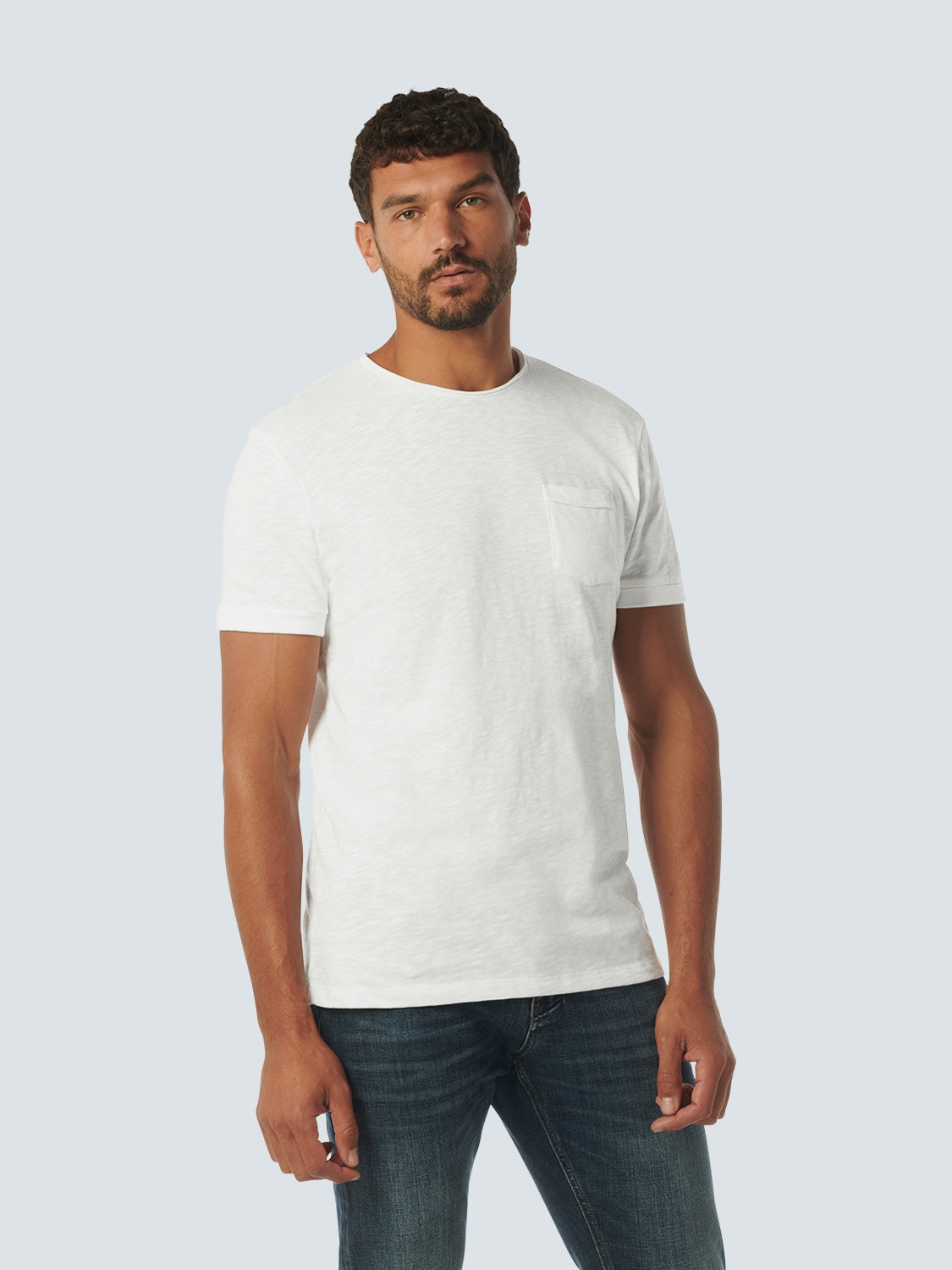 T-Shirt Crewneck Slub | White