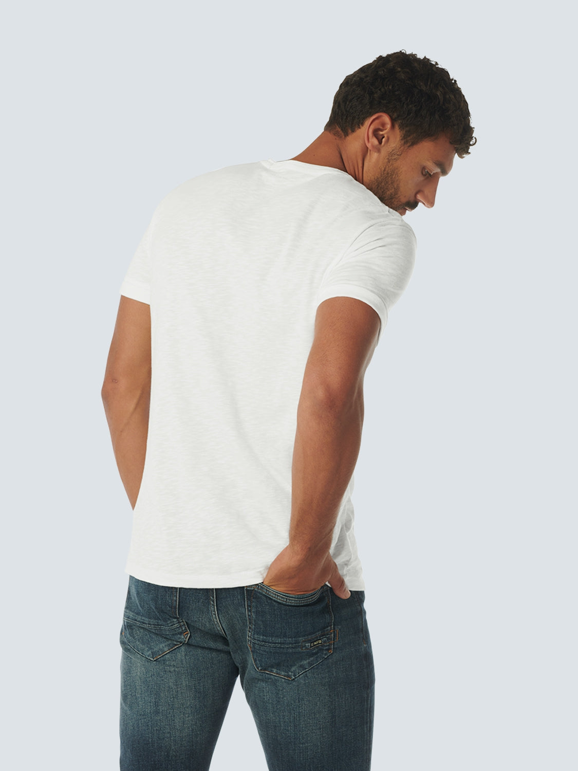 T-Shirt Crewneck Slub | White