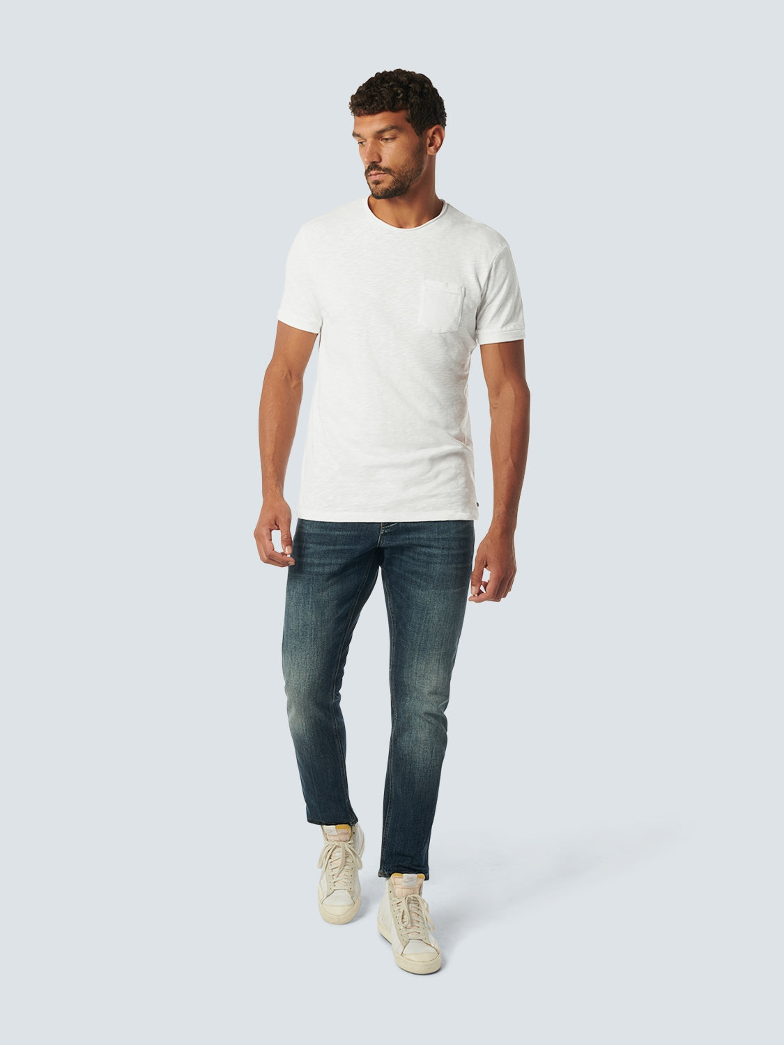 T-Shirt Crewneck Slub | White