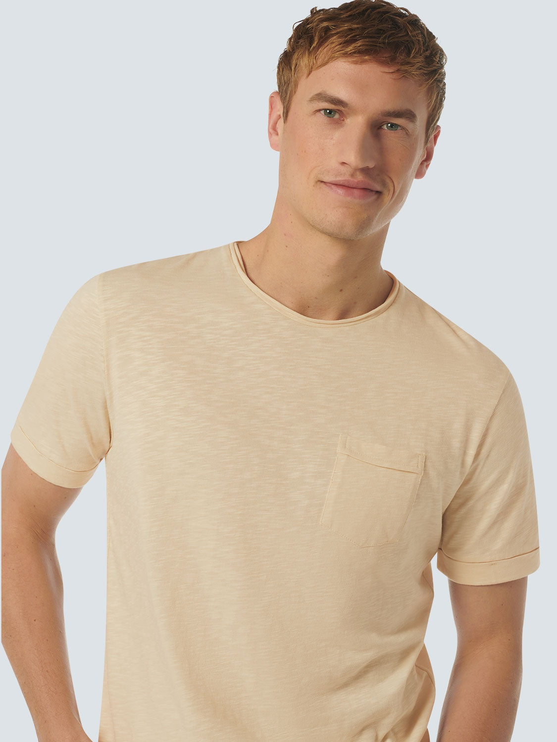 T-Shirt Crewneck Slub | Cream