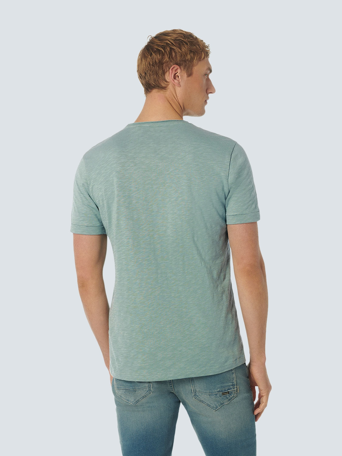 T-Shirt Crewneck Slub | Zinc