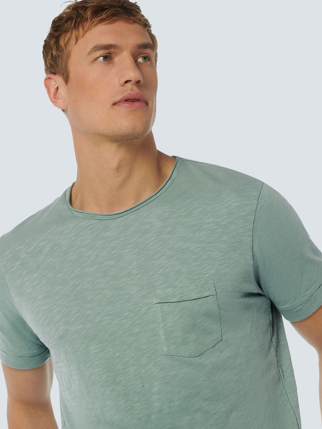 T-Shirt Crewneck Slub | Zinc