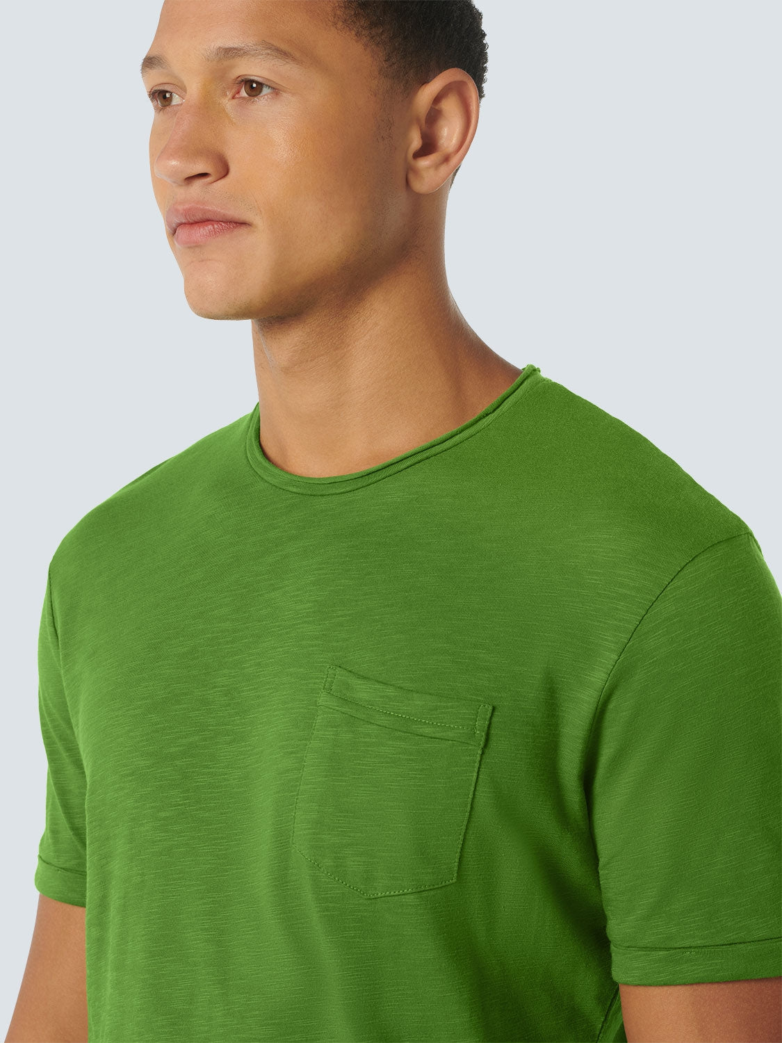 T-Shirt Crewneck Slub | Green