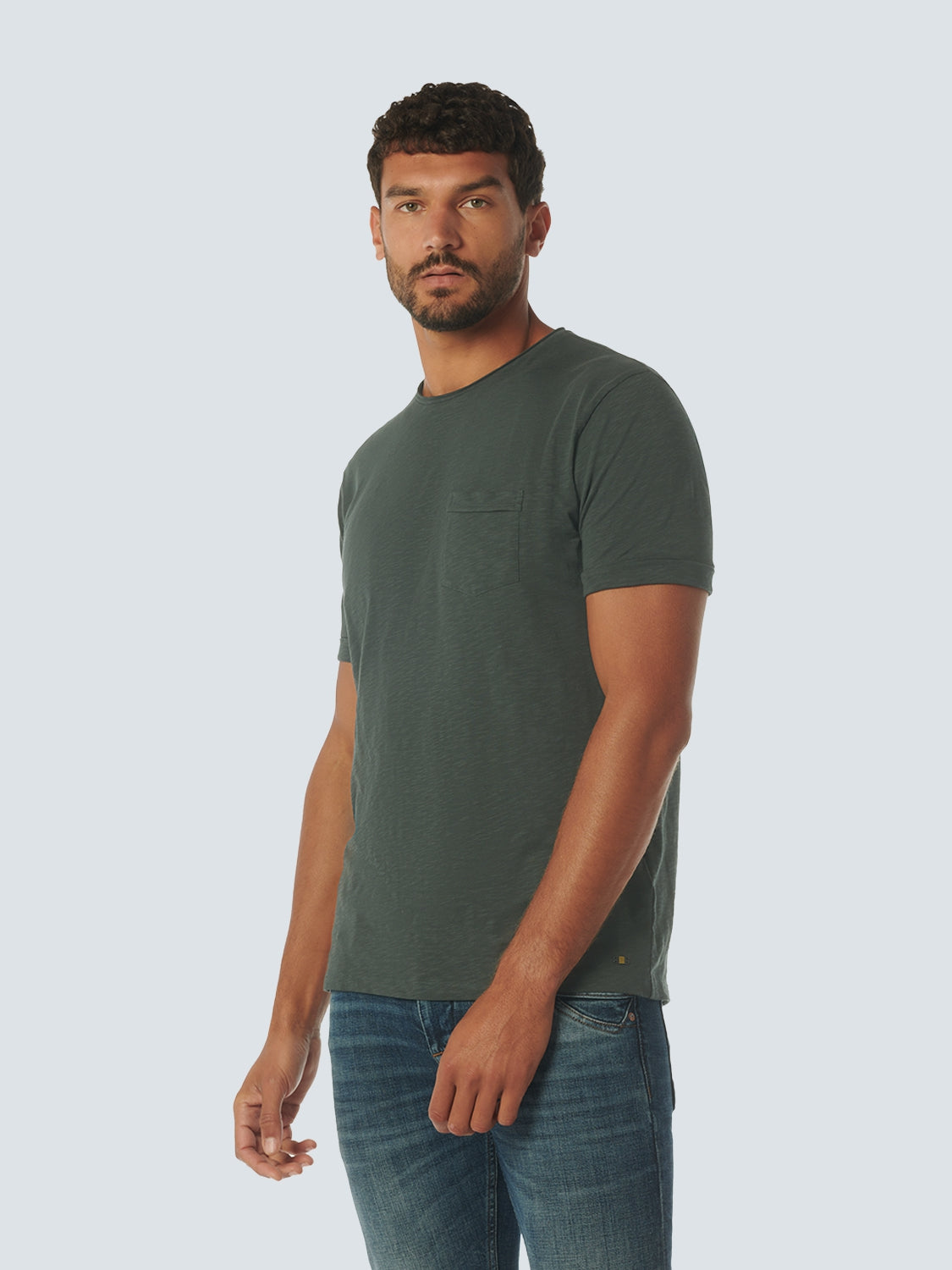 T-Shirt Crewneck Slub | Dark Steel