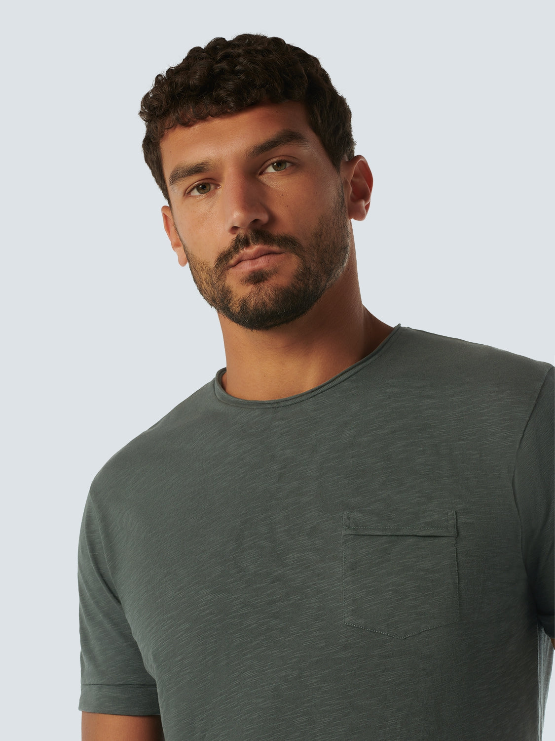 T-Shirt Crewneck Slub | Dark Steel