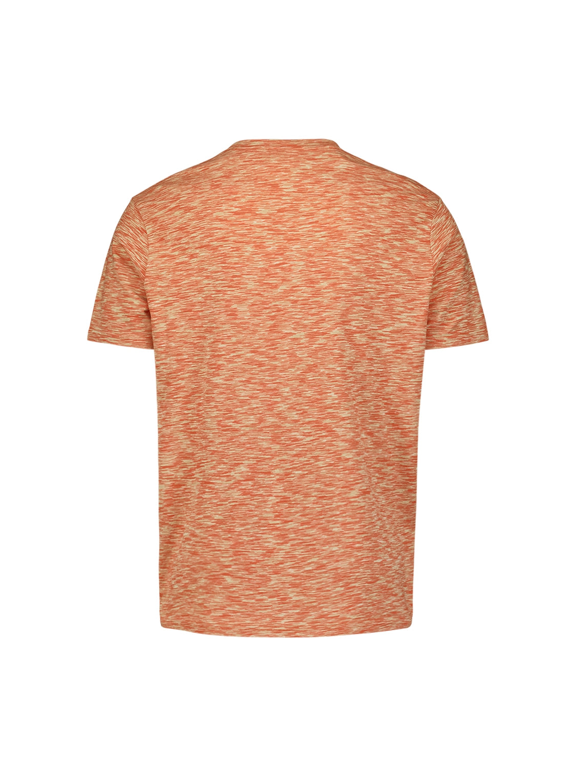 T-Shirt Crewneck Multi Coloured Melange Stripes | Melon