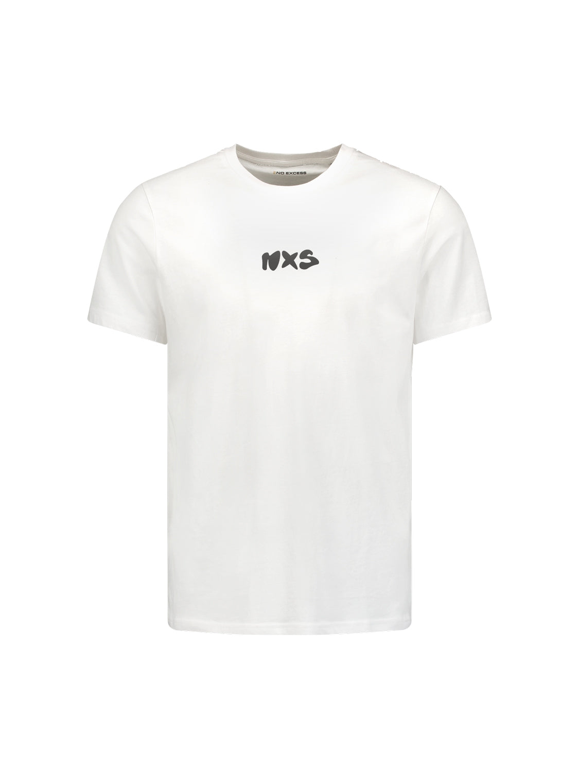 T-Shirt Crewneck Print | White