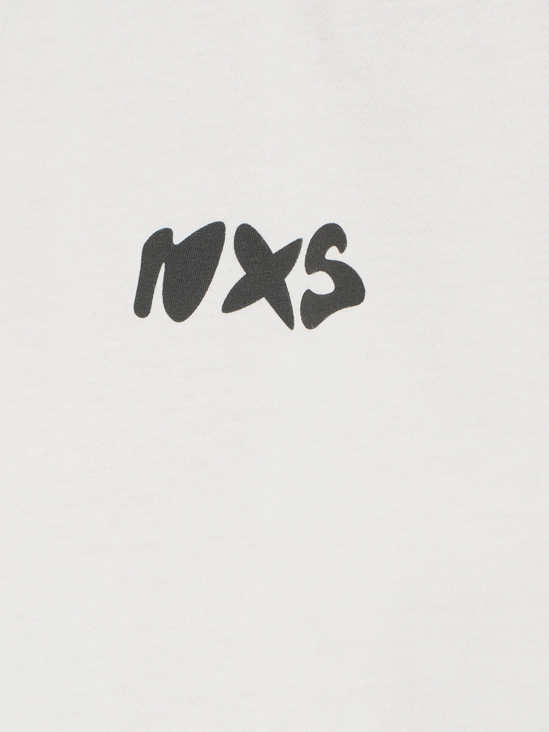 T-Shirt Crewneck Print | White