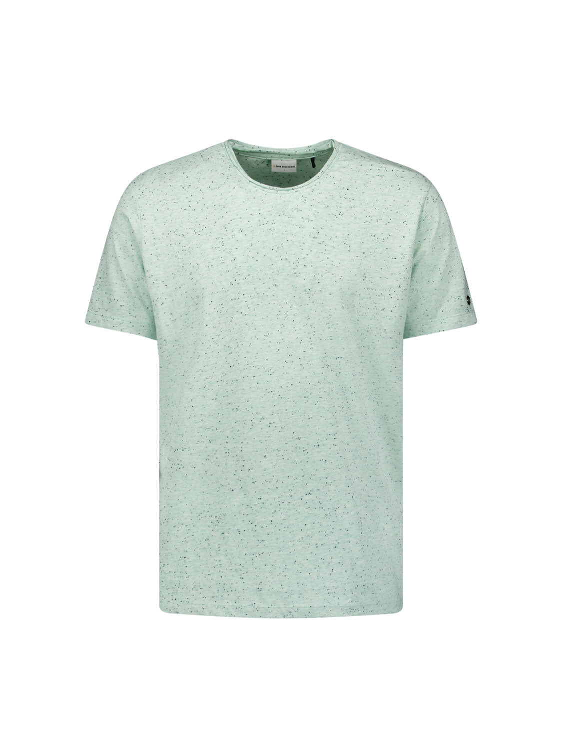 T-Shirt Crewneck Melange | Mint