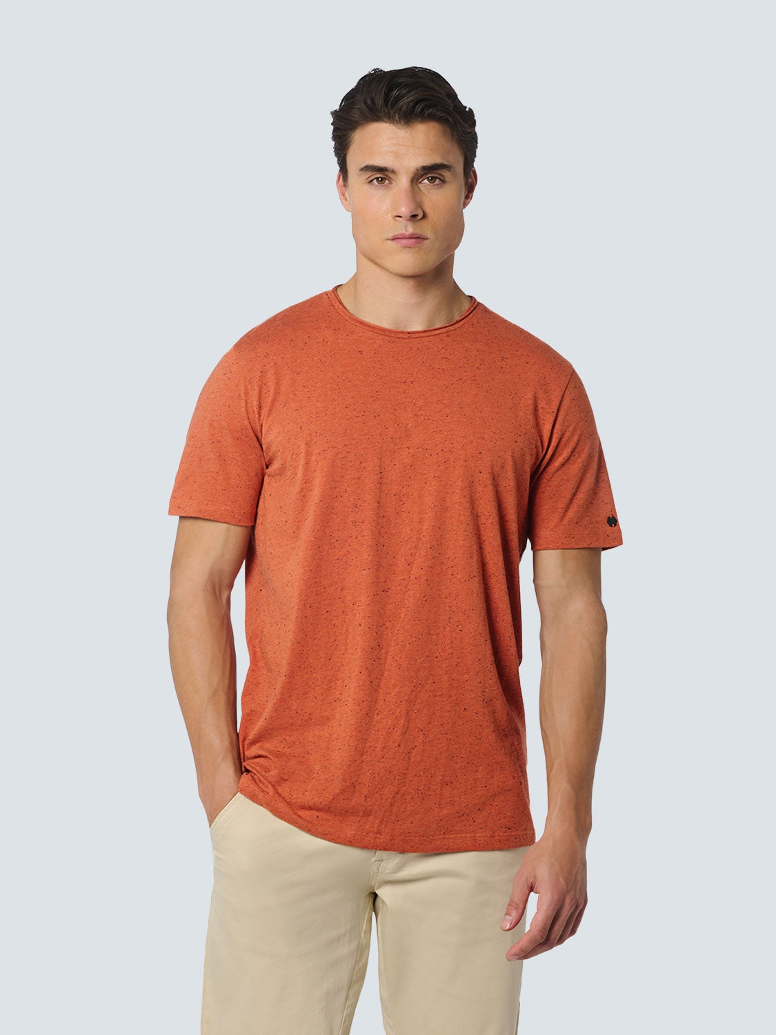 T-Shirt Crewneck Melange | Melon
