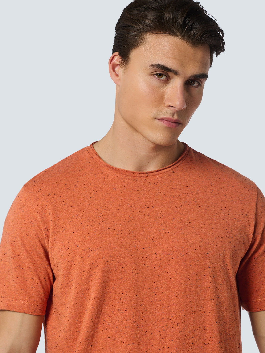 T-Shirt Crewneck Melange | Melon