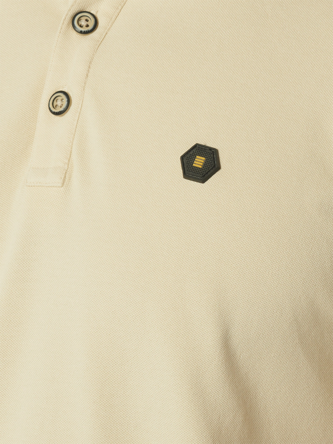 Polo Pique Garment Dyed | Cream
