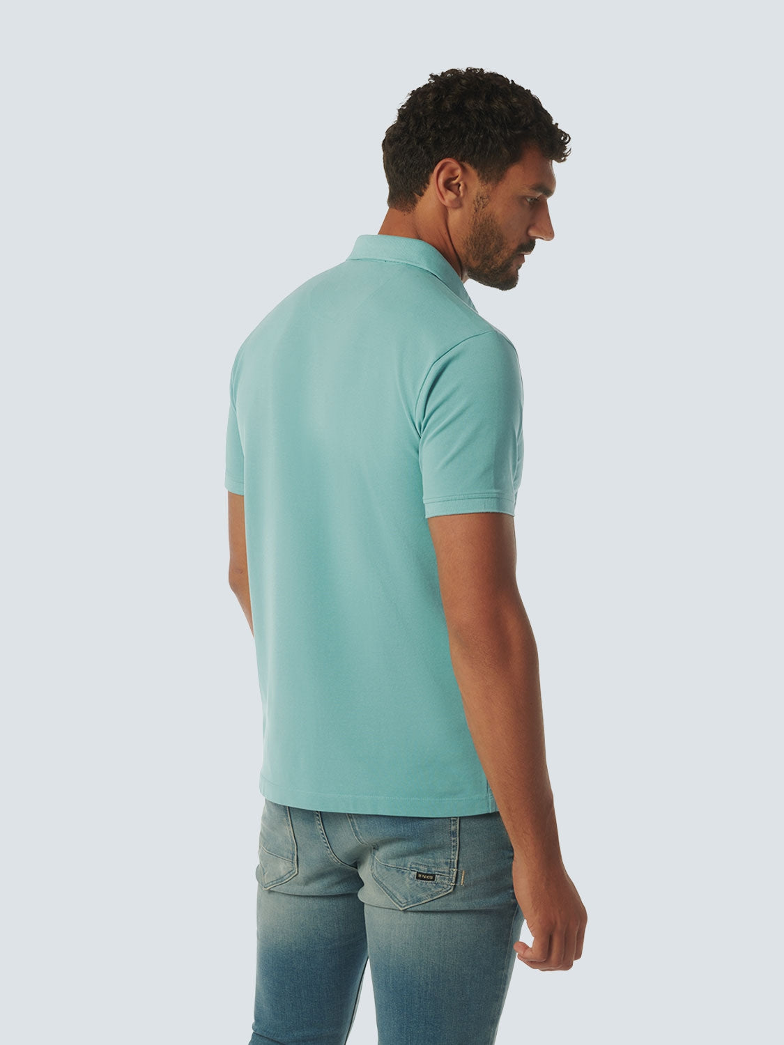 Polo Pique Garment Dyed | Pacific