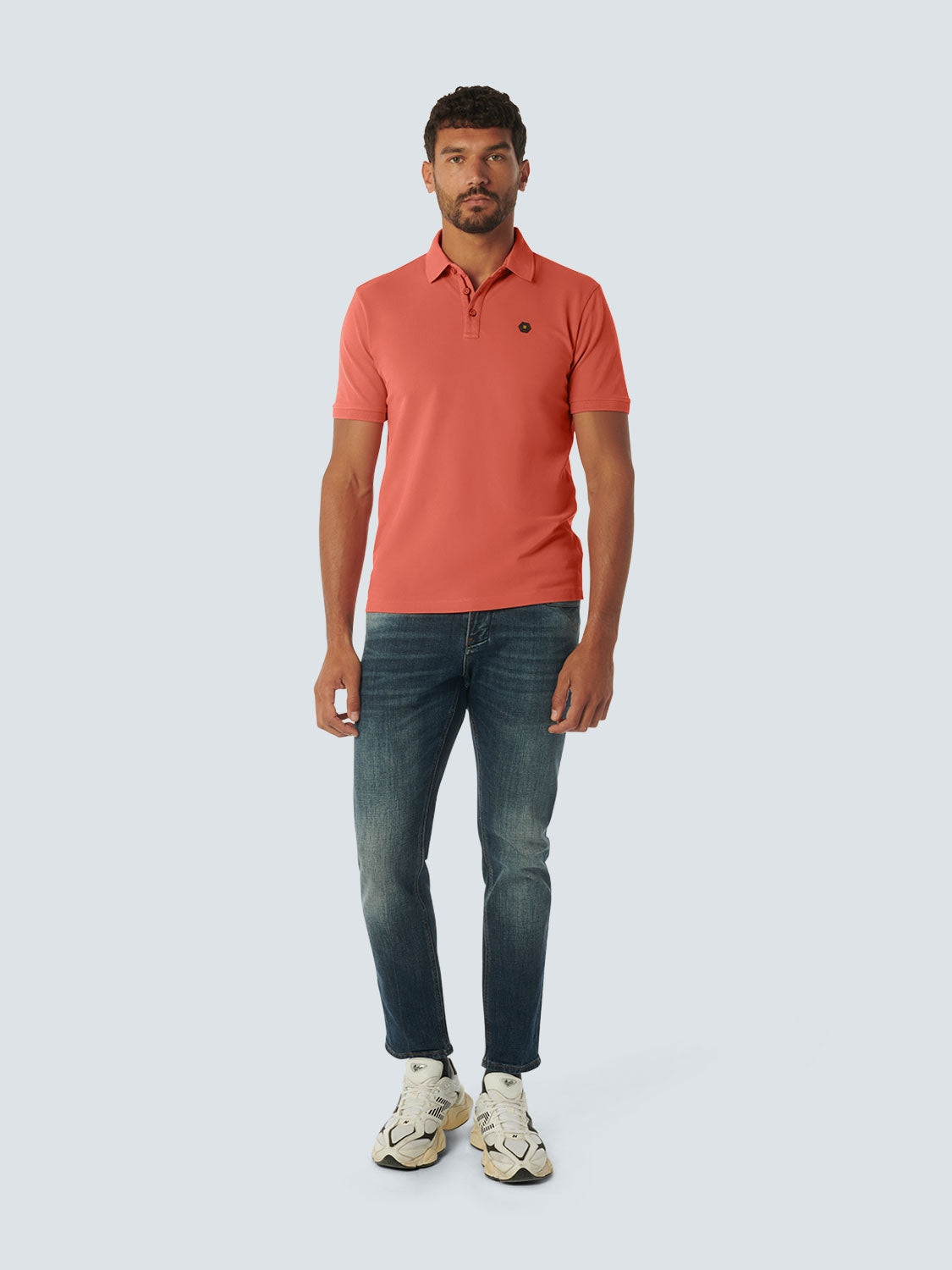 Polo Pique Garment Dyed | Melon