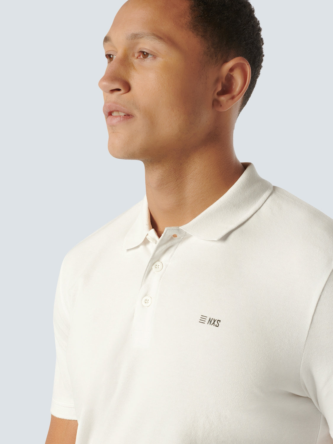Polo Solid Stretch | White