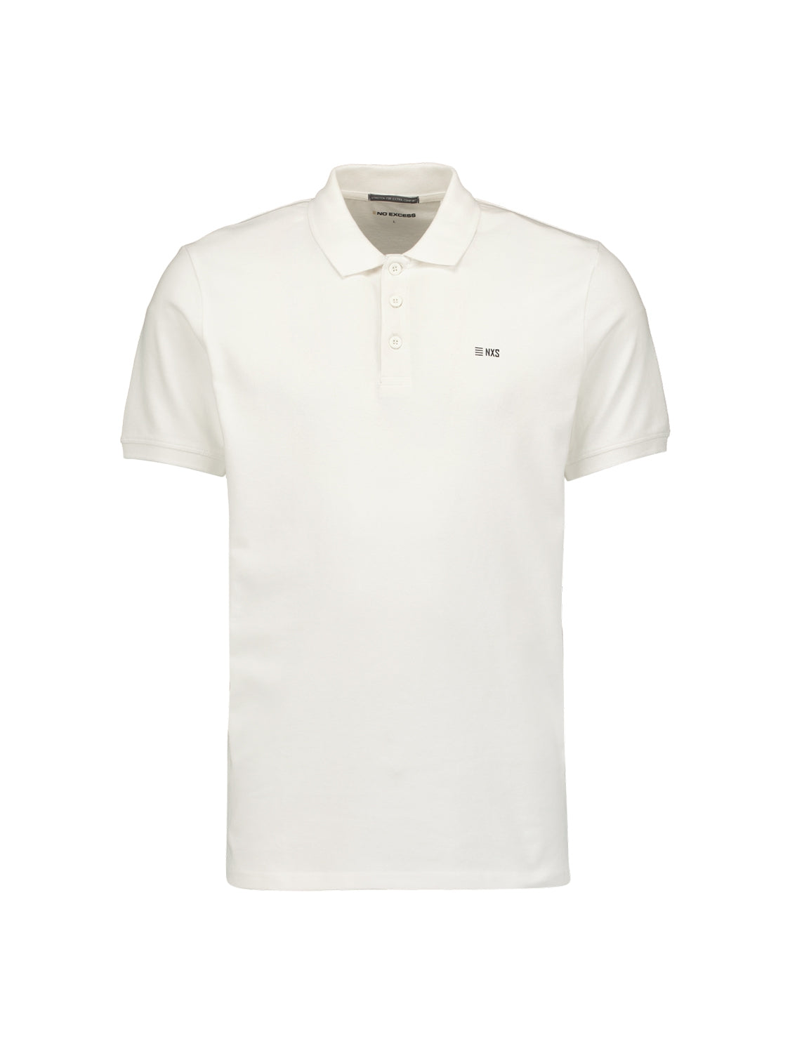 Polo Solid Stretch | White