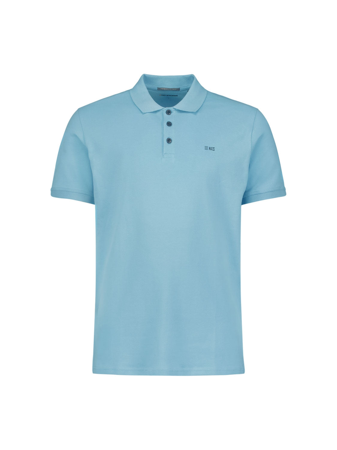 Polo Solid Stretch | Aqua