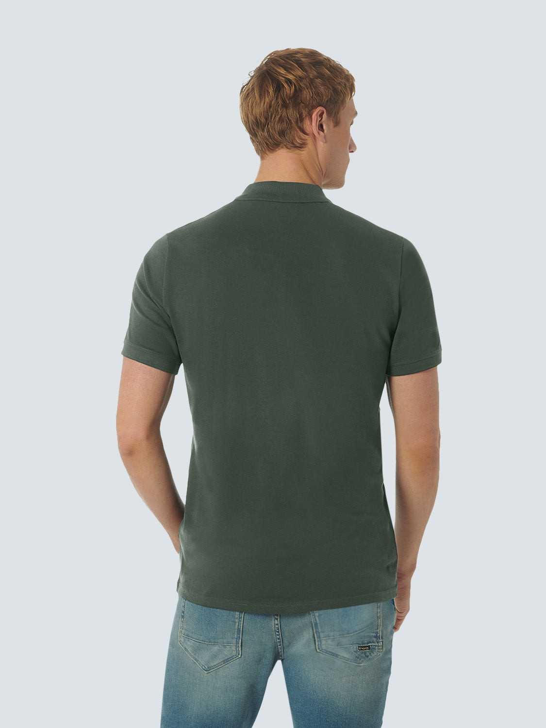 Polo Solid Stretch | Dark Steel