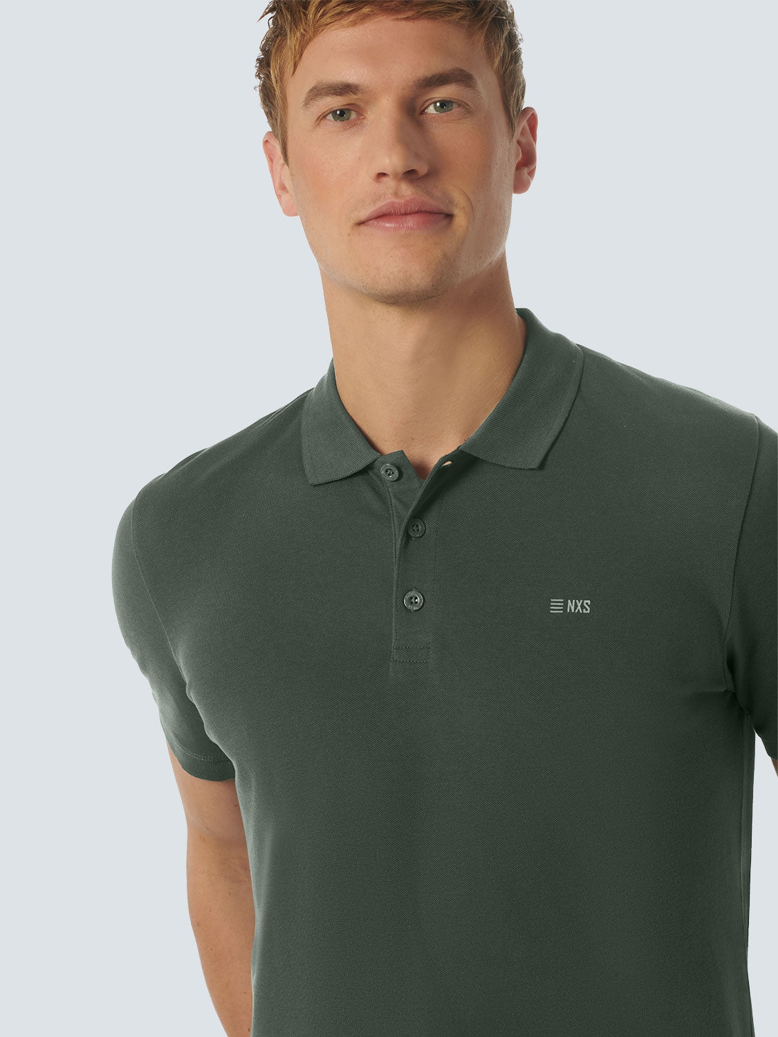 Polo Solid Stretch | Dark Steel