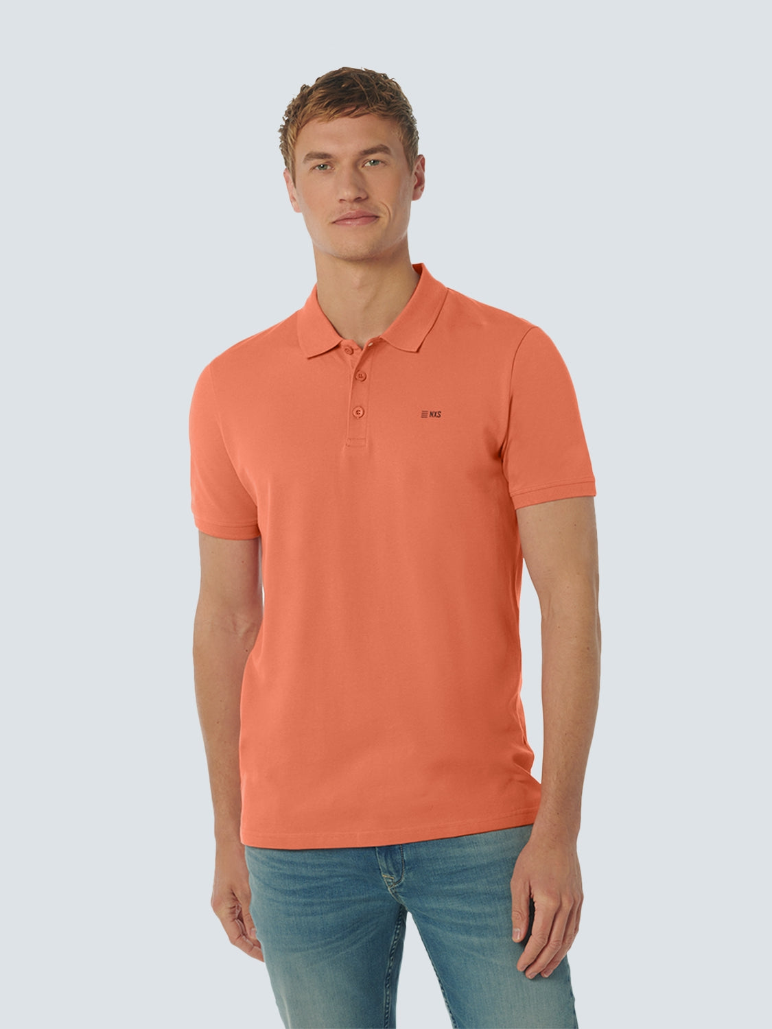 Polo Solid Stretch | Melon