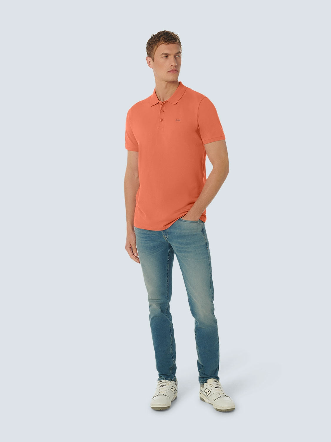Polo Solid Stretch | Melon