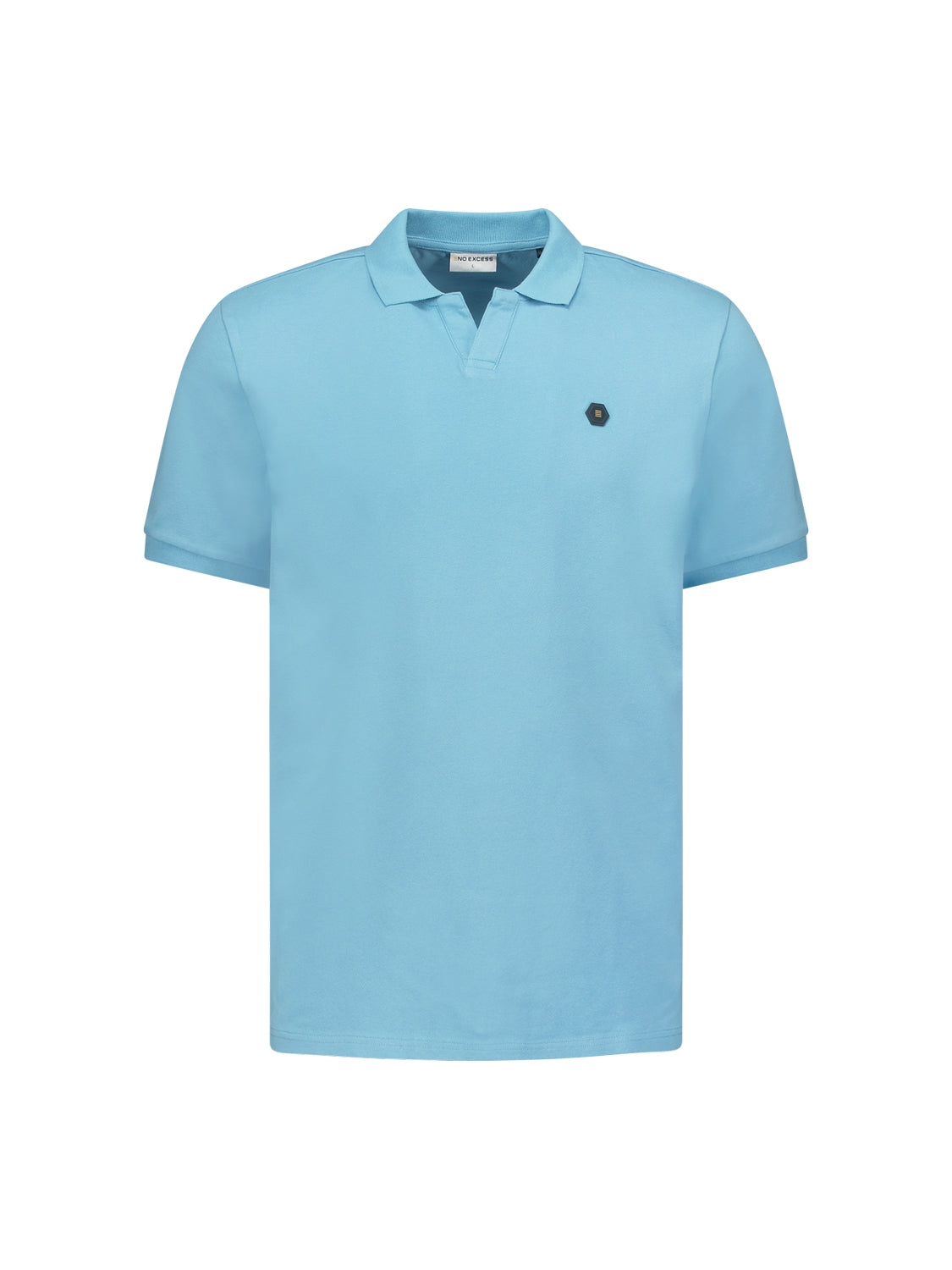 Polo Stretch Solid | Aqua