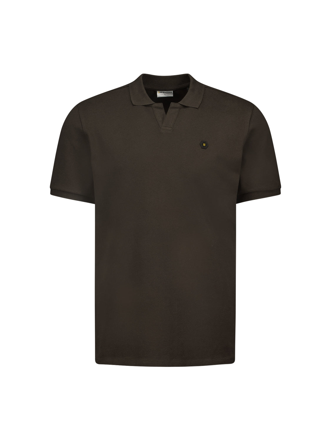Polo Stretch Solid | Coffee